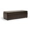 Baxton Studio Dennehy Dark Brown Modern Ottoman 104-5140 - alternate 1